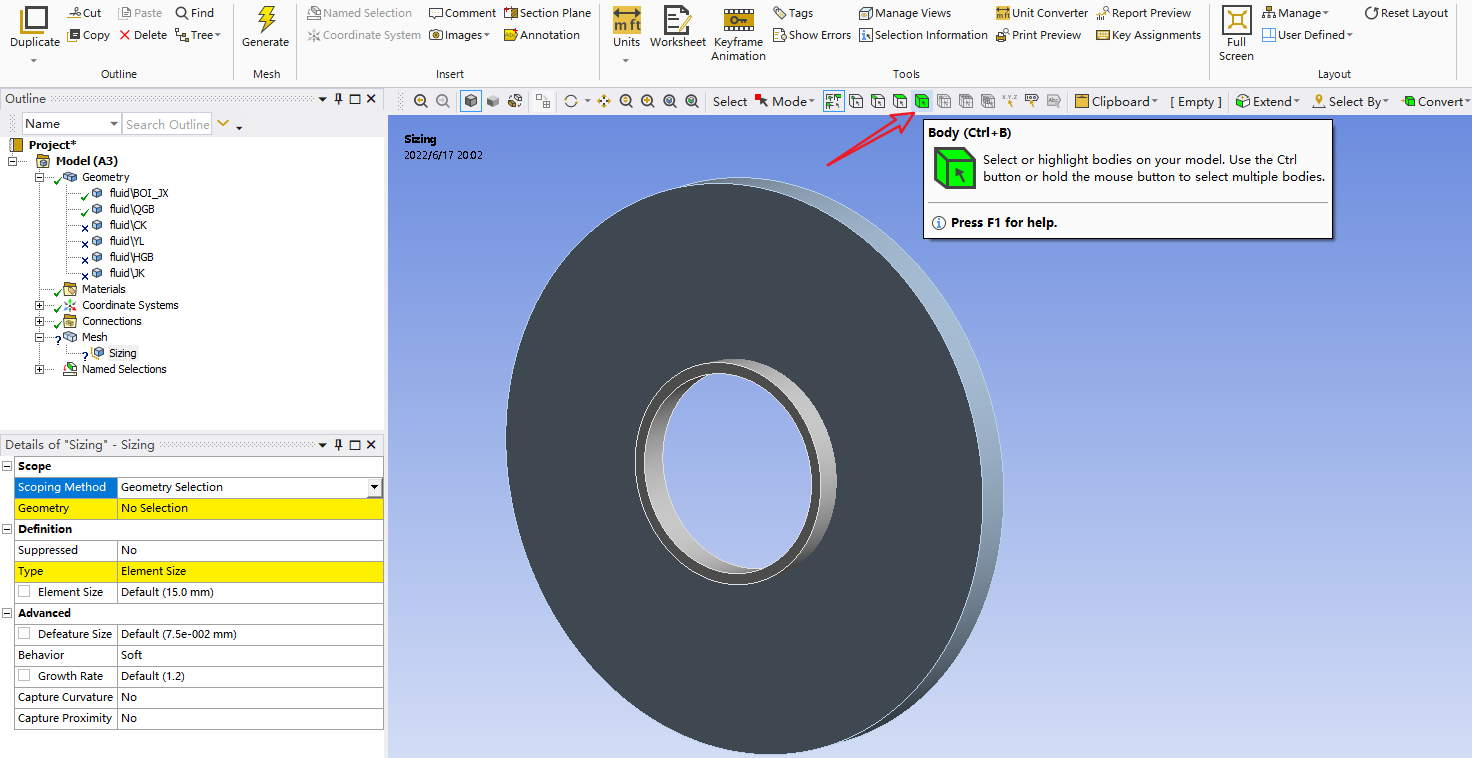 任意网格局部加密模式:BOI